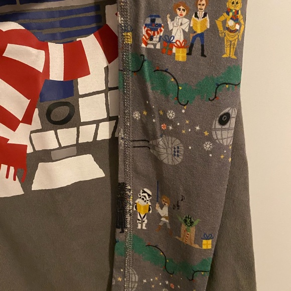 Hanna Andersson Star Wars Christmas Shirt sz 10 - Picture 3 of 4